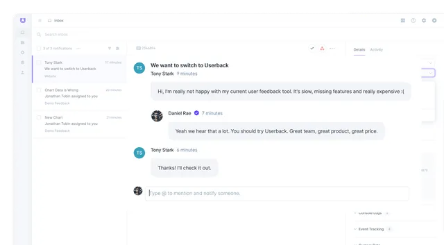 What if we're already using UserVoice to collect website feedback and bug reports?